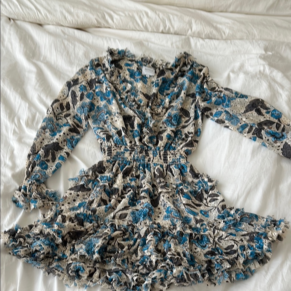MISA XS Long Sleeve Mini Dress